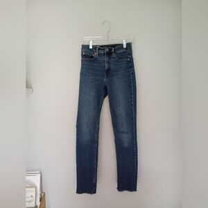 GAP Size 26 / 2 Vintage Slim High Rise Jeans (fits a XS)